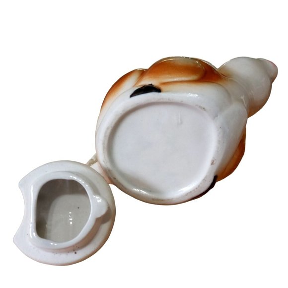 Vintage Ceramic Deer Tea Set Teapot Creamer Sugar Japan Bambi - Picture 7 of 15